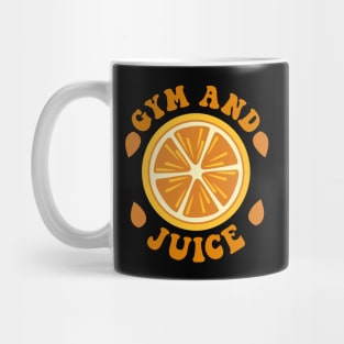 Gym And Juice design for any Fitness Lover Mug